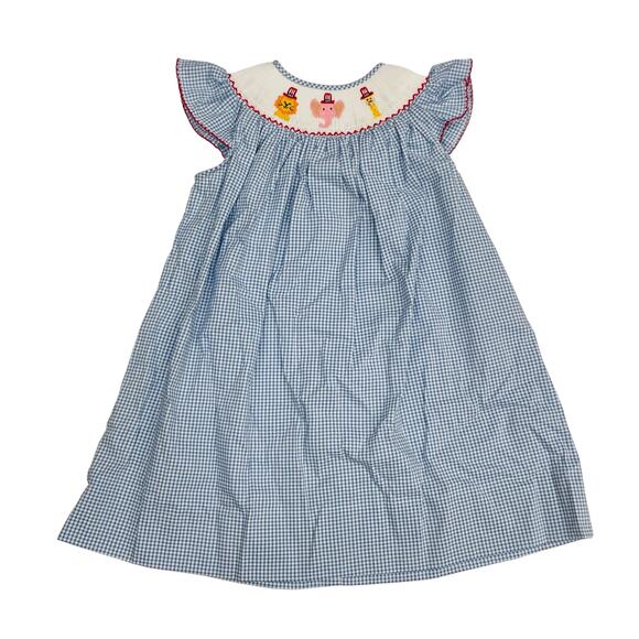 NWT Ruth & Ralph 4T Uncle Sam Patriotic Zoo Animals Helen Dress - Picture 1 of 5